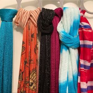 Fun scarves!